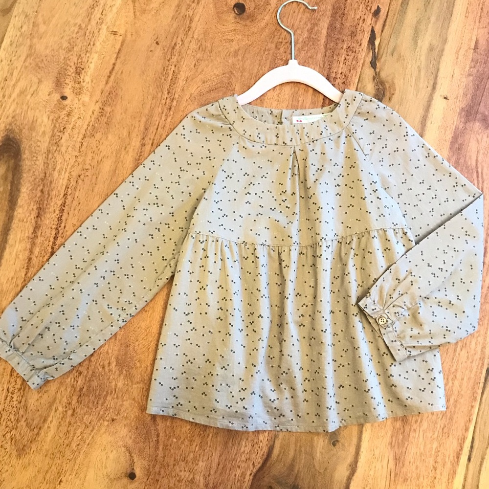 Bonpoint Size 4 Girls Top With Buttons